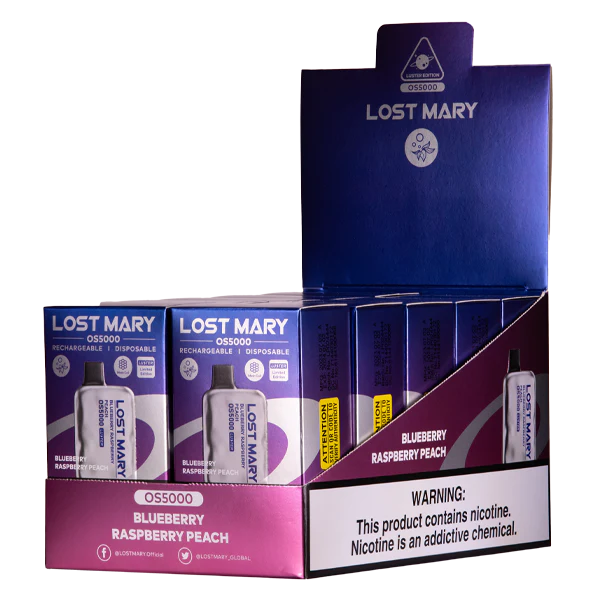 BLUEBERRY RASPBERRY PEACH LOST MARY OS5000 LUSTER